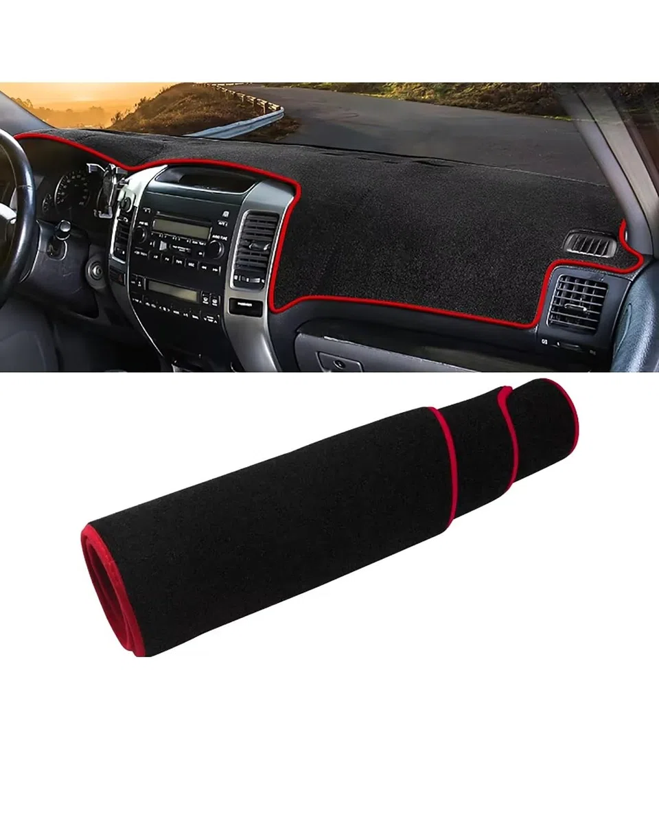 Cubierta Salpicadero Para Toyota Para Land Para Cruiser Prado 120 J120 2003 2004 2005-2009 Cubierta Tablero Evitar Alfombras Alfombrillas Antideslizantes Accesorios Coche Cubierta Salpicadero Coche(A
