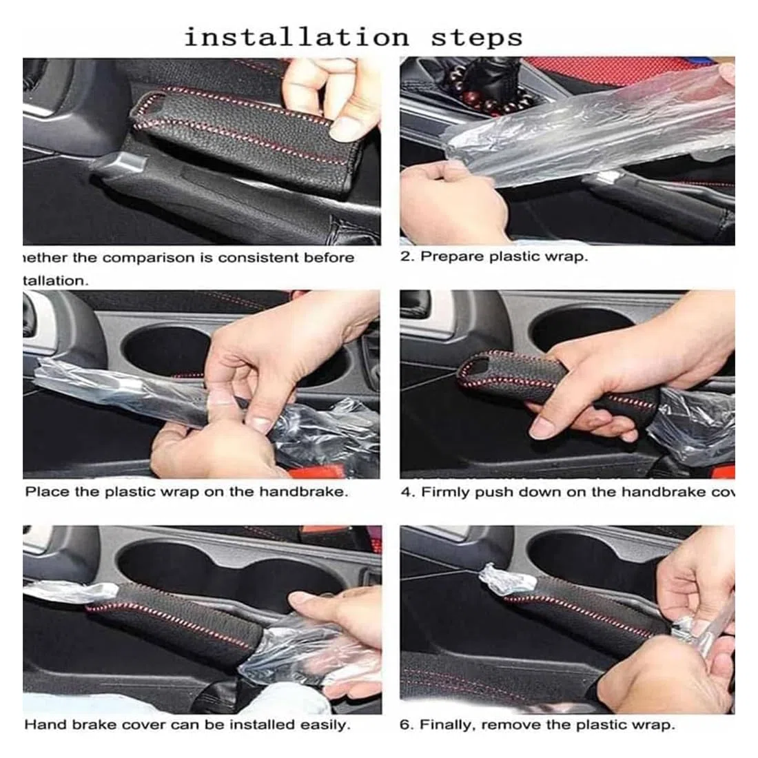 Funda Freno de Mano Coche para Mazda Miata MX-5 MX5 Type ND NC NB NB-FL NA 2016-2024 Funda Palanca Freno de Manoprotector de Mango Cubierta Manija Freno Mano,C