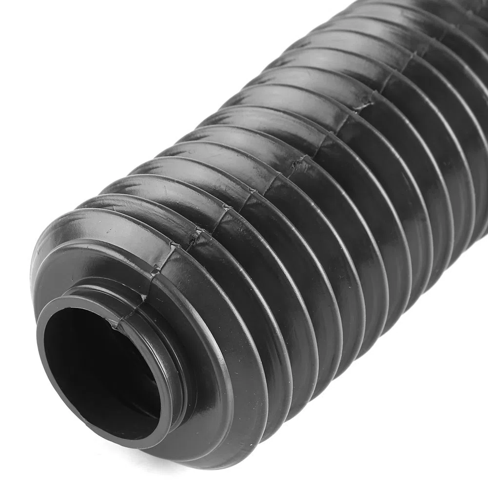 Yctze para Dirt Bike Fork Cover Fuelles Horquilla Moto 1 par de Botas Negras de Tubos de Horquilla Delantera de Motocicleta Funda de Goma Funda de Choque para CQR ATV para