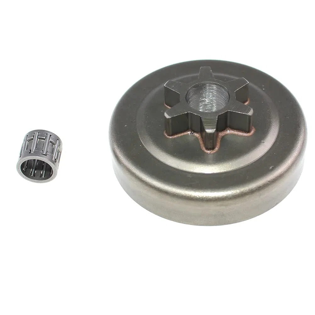 Piñón de cadena de tambor de embrague de 6 ranuras de 3/8 pulgadas para motosierra Echo Shindaiwa 17500539131 17500539132 17500539133