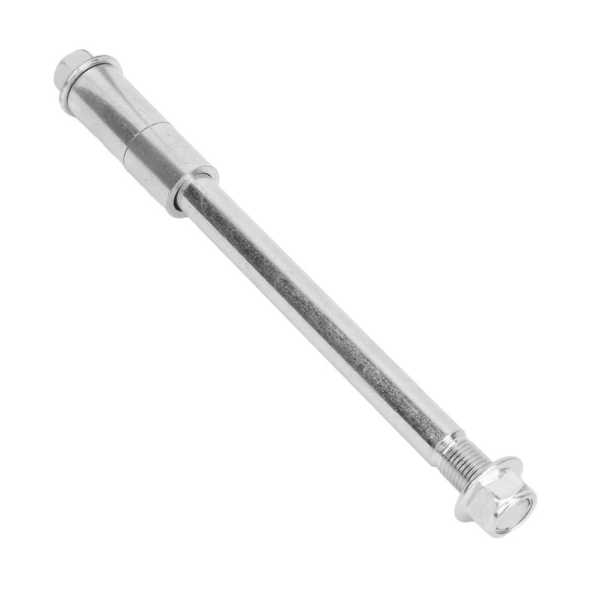 Eje de rueda delantera y trasera de motocicleta con casquillo (34 mm), ejes metálicos para motos de cross de 70 cc y 90 cc (M15 x 220 mm)