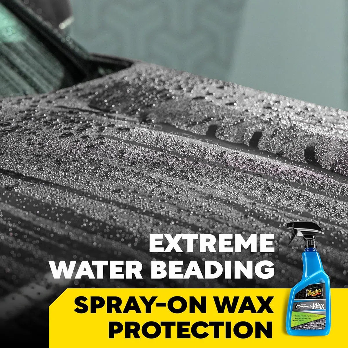 Meguiar's G190526EU Hybrid Ceramic Wax, Cera líquida con protección cerámica, 768 ml