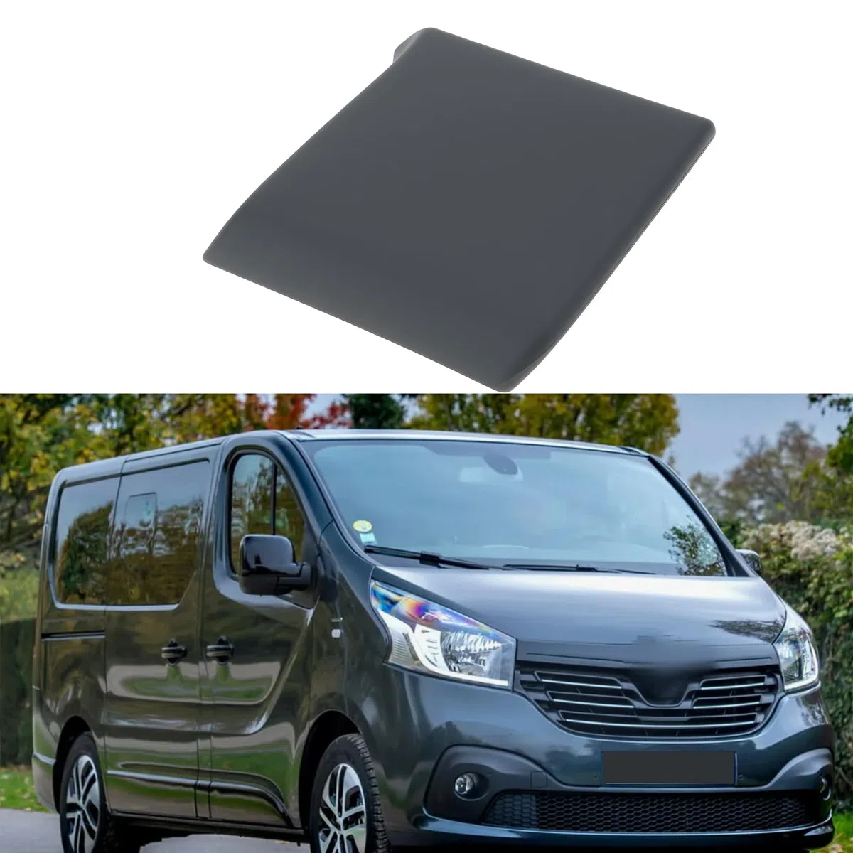 Embellecedor de Puerta Lateral Derecha 8200036101 Compatible con Renault Traffic II