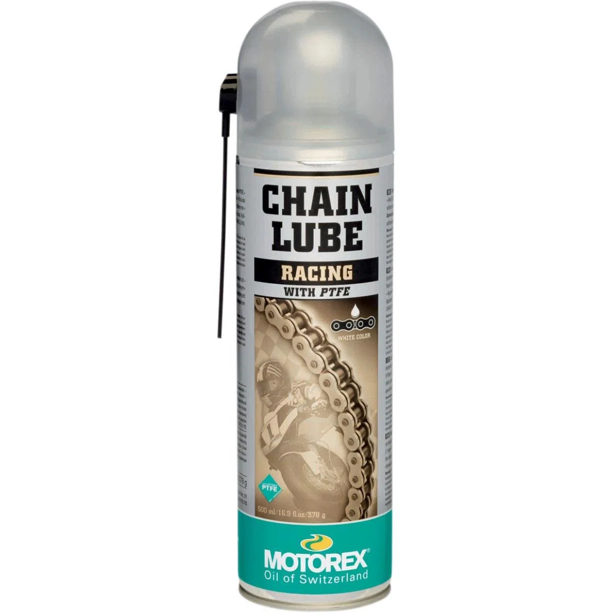 Motorex Spray lubricante de cadena Racing - 500 ml compatible con VOC 621-051