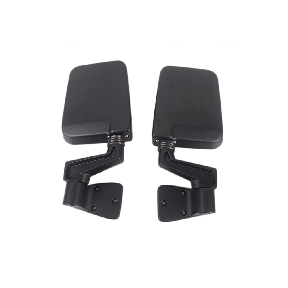 Baceyong Retrovisores Laterales compatible con Jeep Wrangler TJ 1996-2006, Espejos de Reemplazo para Off-Road, Resistentes y Ajustables, Montaje Fácil
