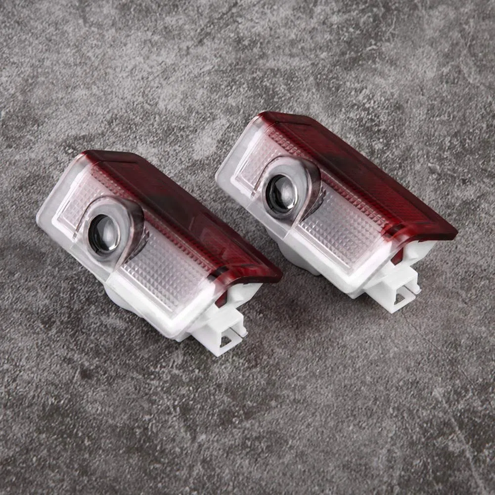 Proyector Luz LED Cortesía Puerta Coche, Luz Bienvenida Logo Puerta, Juego 2 Luces Compatible With Mercedes Benz, Luz Led Puerta Coche, Proyector Luz Puerta