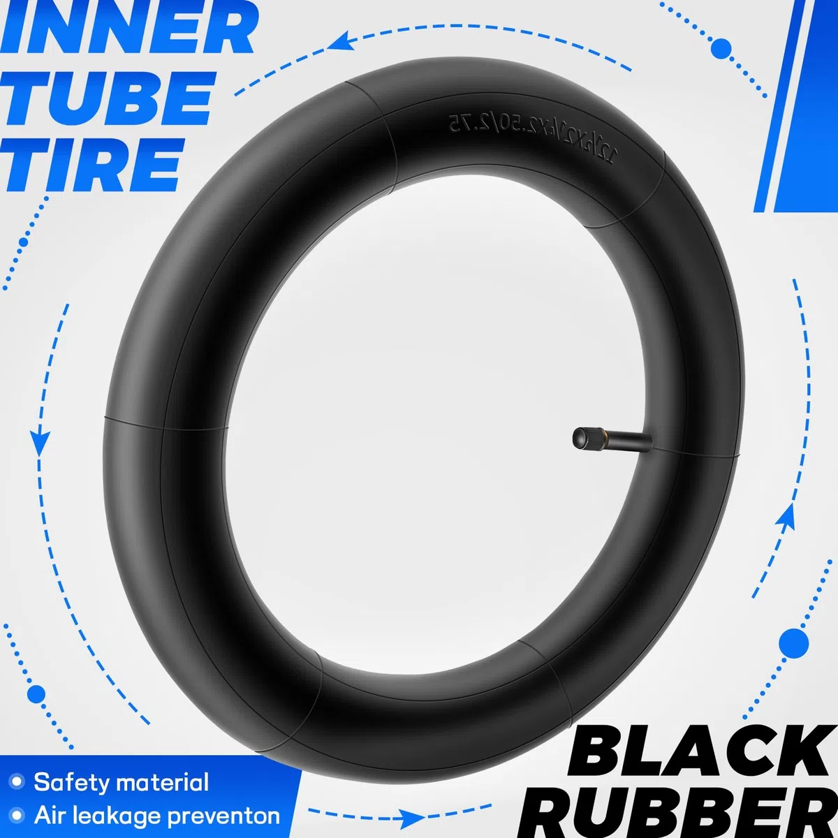 12 1 / 2X2.75 NeumáTico + Tubo Interior para 49Cc Motocicleta Mini Dirt Bike NeumáTico MX350 MX400 NeumáTico para Scooter NeumáTico Resistente Al Desgaste de 12 Pulgadas