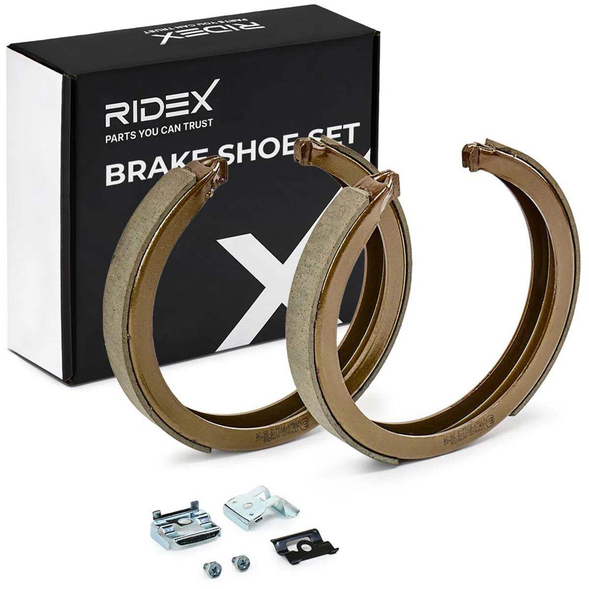 RIDEX 70B0085 Juego de zapatas de frenos Trasero Compatible con SSANGYONG Rexton/Rexton II GAB