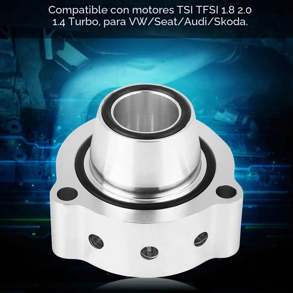 Adaptador de válvula de soplado para motores TFSI 1.8 2.0 1.4 Turbo apto para Seat espaciador tfsi valvula de descarga valvula de descarga 2.0tfsi válvula descarga forge valvula de d