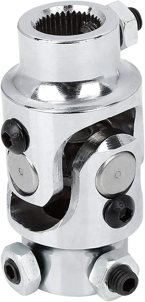 XYWHPGV 3/4 alloy-36 Spline x 3/4" DD Eje de dirección de coche cromado U-Joint para II Power Rack(969f2 4324f 12558 dd4cd 9ed1e bf34b