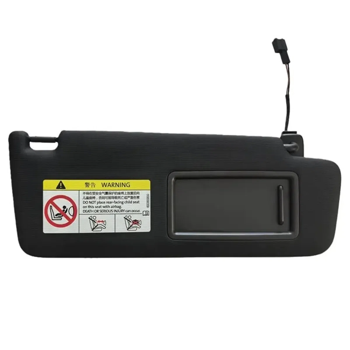 Parasol Interior para VW para Golf 5 2003-2008 para Golf 6 2009-2014 para Passat B6 B7 Parasol Interior del Coche Visera Solar Lado(Gray Right)
