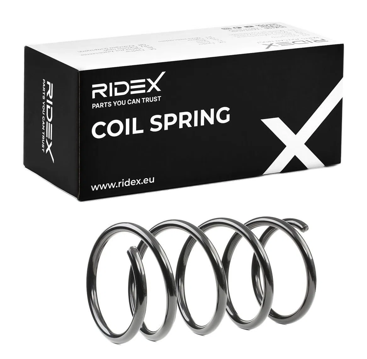 RIDEX 188C0568 2x Muelle de suspensión Delantero Compatible con HYUNDAI TUCSON JM