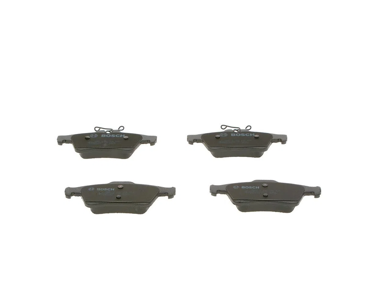 Bosch BP1449 - Pastiglie Freni Auto, Trasero - Calidad Bosch - Reducción de Ruido y Polvo - Certificación ECE-R90 - Sin Cobre - 1 Juego de 4 Pastillas