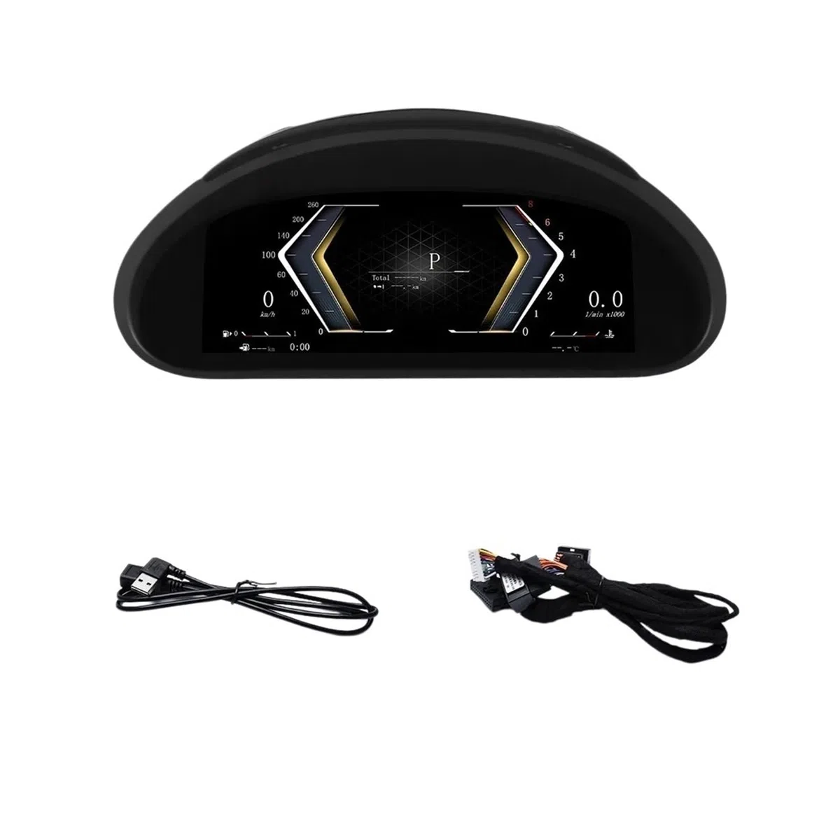 Compatible con BMW E46 320i/325i/330i/M3 1998-2006 Tablero de instrumentos digital de 10,25 pulgadas Instrumento virtual Panel LCD completo Plug & Play
