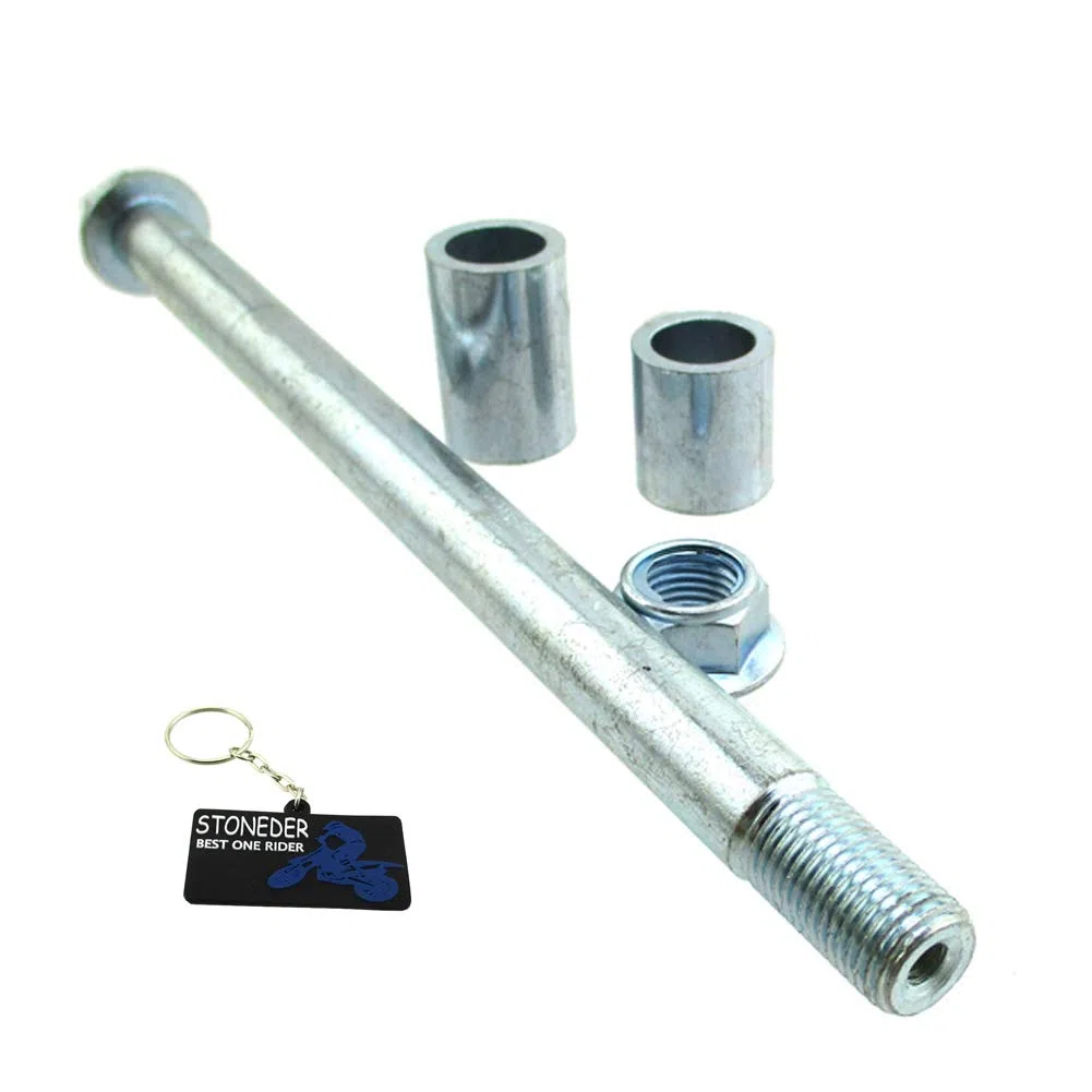 Eje de rueda trasera perforado de 15 mm para motocicletas chinas Pit Dirt Motor Bike Motard