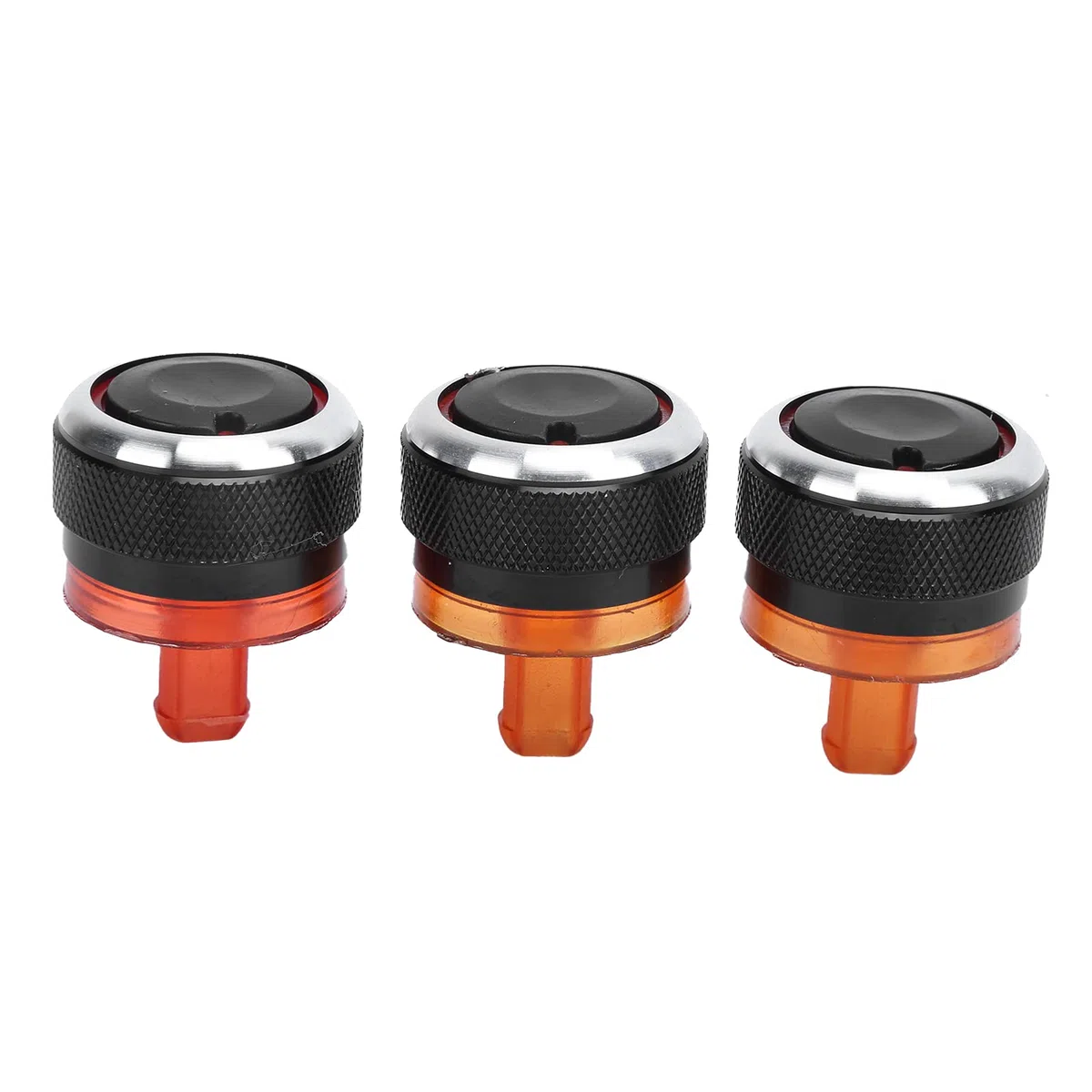 Interruptor del aire acondicionado, reemplazo del botón del calentador de la perilla del interruptor de control del ventilador de CA del aire acondicionado del coche 3pcs