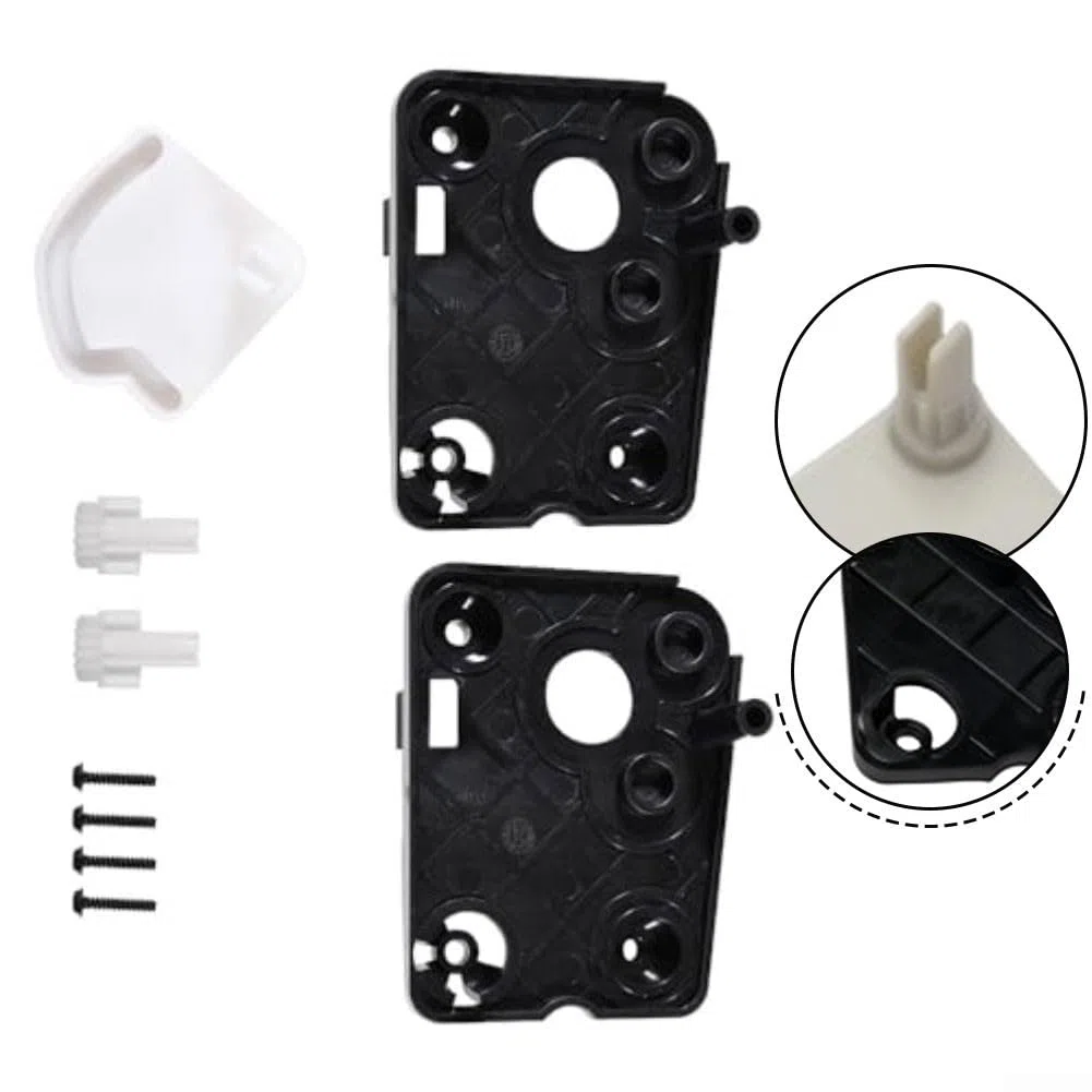 Kit de reparación de ajuste de aire acondicionado para 307 y para C4, juego de herramientas de control de CA con OEM 1607044080 6450XZ, para ABS negro