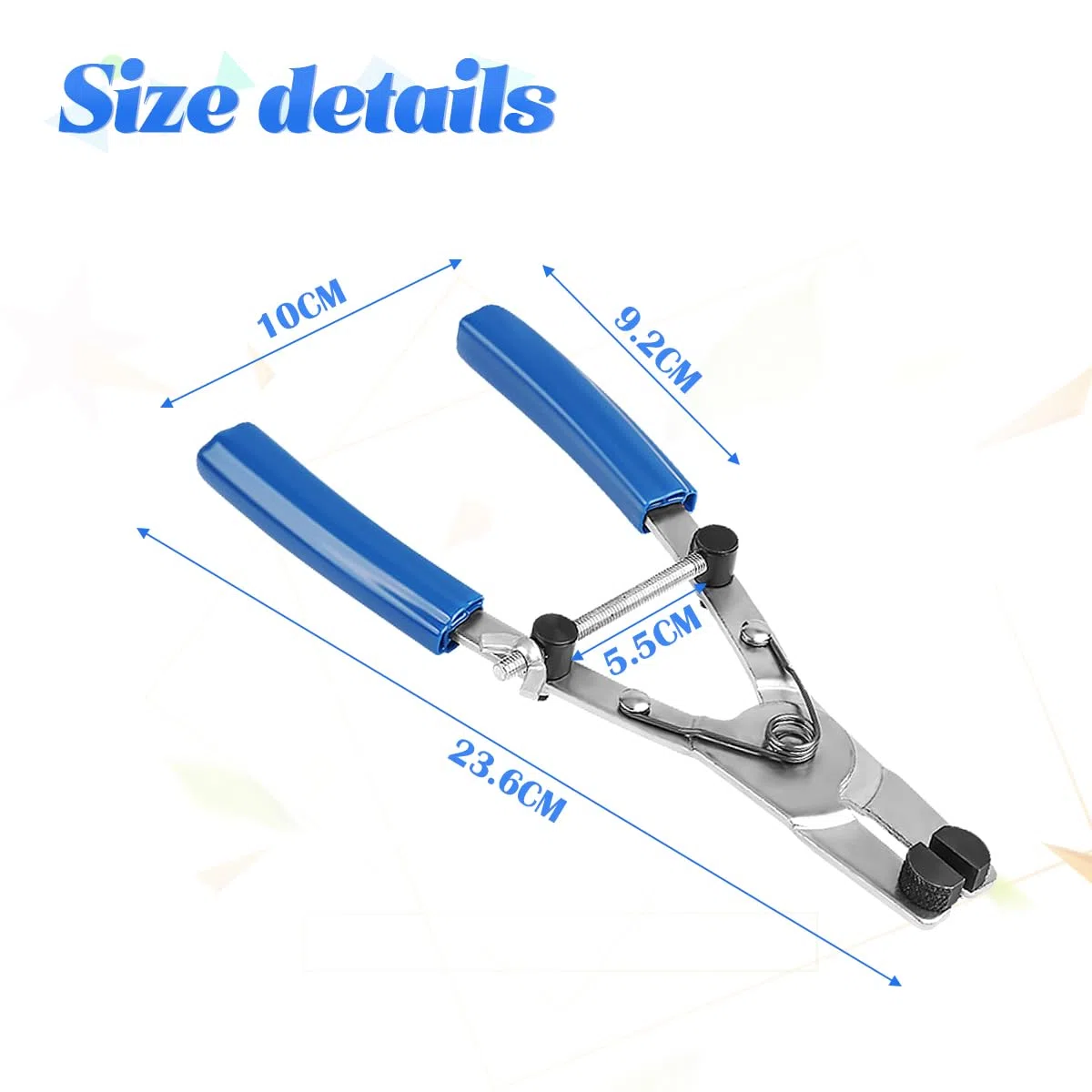 JNNJ Alicate Extractor Pistón, Alicate Pistón Freno Moto, Freno Vehículos Scooter Herramienta Extractor Emergencia Pistón, Alicate Universal Para Desmontar Pinzas De Freno De Motos Scooters Vehículos