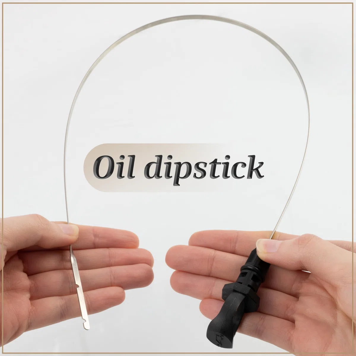 AERZETIX - C66940 - Varilla medidora de aceite - compatible con números OE 1174.C1- mecánica, reparación, taller, automóvil, vehículo, coche