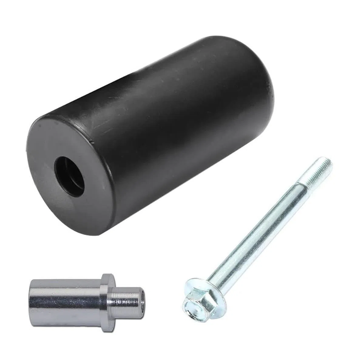 Deslizadores para Moto,10 mm Universal Protector de choque para motocicleta, Topes Anticaida Moto antichoques para Honda Suzuki, piezas de reparación de motocicletas (negro)