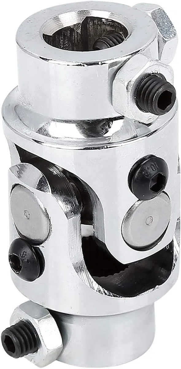 XYWHPGV 3/4 alloy-36 Spline x 3/4" DD Eje de dirección de coche cromado U-Joint para II Power Rack(969f2 4324f 12558 dd4cd 9ed1e bf34b