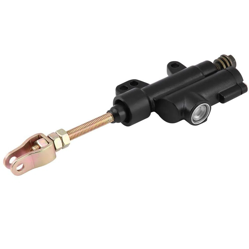Cilindro de la Bomba de Freno Trasero, Keenso Cilindro Maestro de Freno Trasero Bomba Hidráulica Universal (Black)