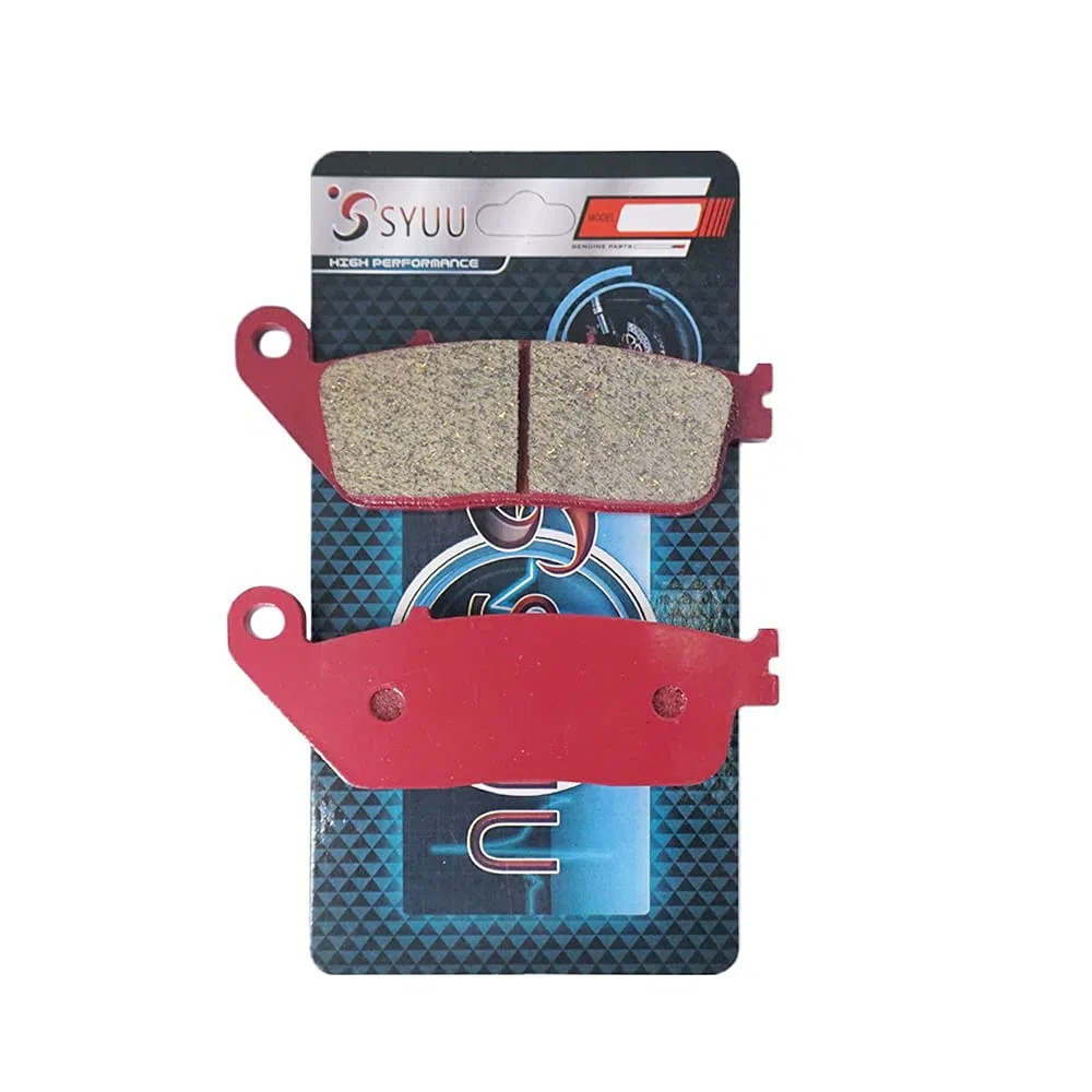 S SYUU Pastillas de freno de cerámica traseras delanteras de motocicleta Compatible con Honda CB 500 2013 NC750 NC 750 S X D 2014 2015 2016 2017 2018 CMX 500 FA196F FA496R