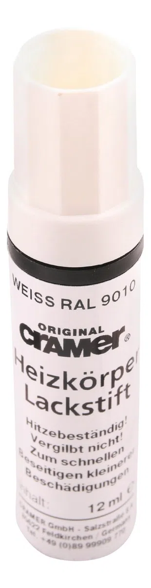 Cramer Lápiz de retoque para radiadores | 9010 | Blanco