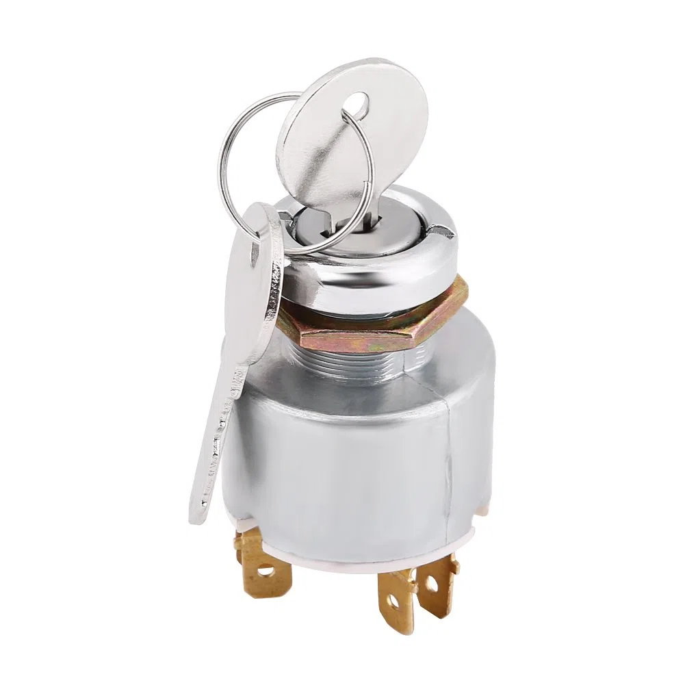 Interruptor de Arranque Universal 12V, Interruptor ON/OFF con 2 llaves