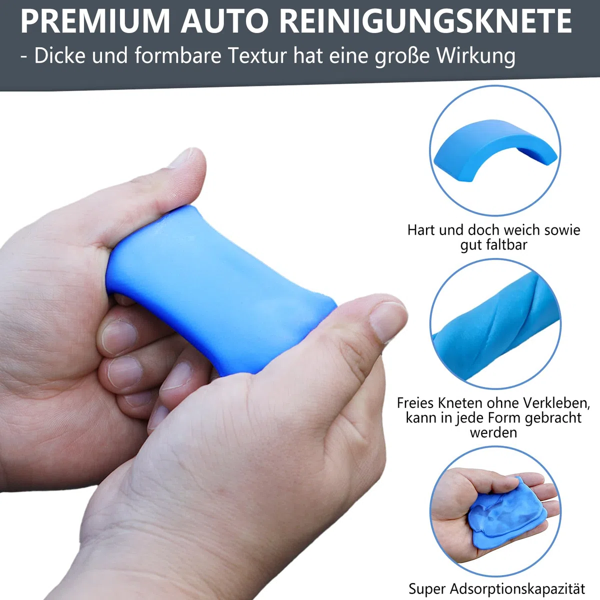 Juego de plastilina de limpieza para coche, plastilina de limpieza de pintura, brillo profundo para tu pintura, barra de arcilla para coche, plastilina para pintura de coche, plastilina pulidora