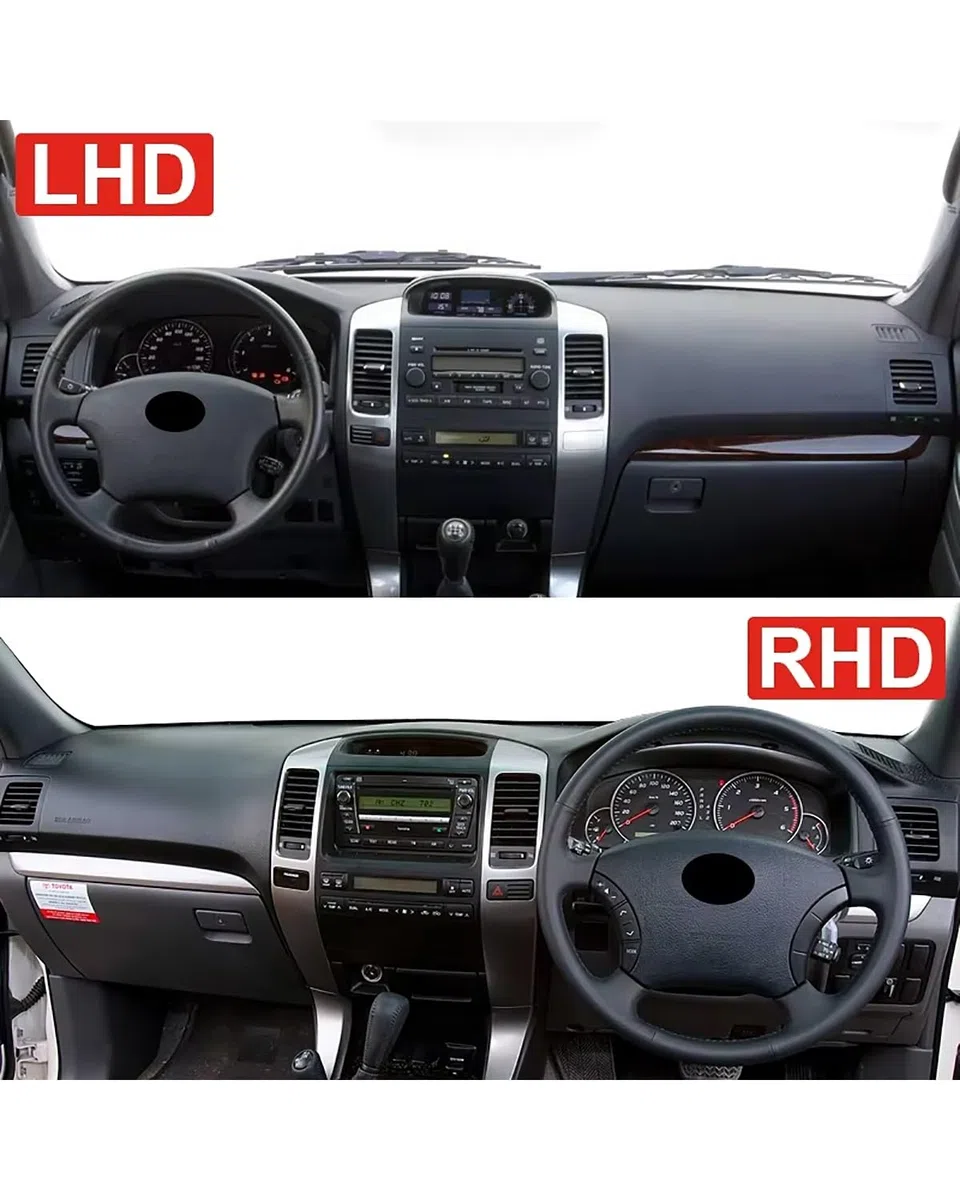 Cubierta Salpicadero Para Toyota Para Land Para Cruiser Prado 120 J120 2003 2004 2005-2009 Cubierta Tablero Evitar Alfombras Alfombrillas Antideslizantes Accesorios Coche Cubierta Salpicadero Coche(A
