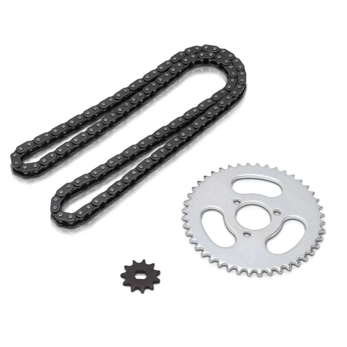 Piñones delanteros y traseros T8F, juego de piñones de alto rendimiento T8F, piñón trasero de 29 mm + piñón delantero T8F11T + cadena de eslabones T8F116, para karts, ATV y minimotos modificados