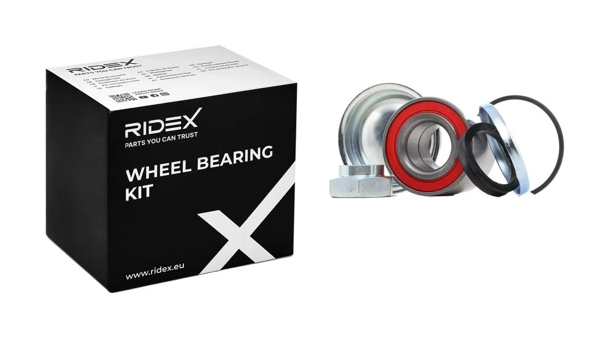 RIDEX 654W0442 Juego de cojinete de rueda Trasero ambos lados Compatible con CITROËN C3 II SC