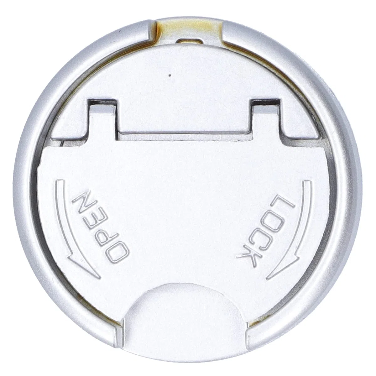 Fydun Tapa de Bloqueo del Tanque de Gasolina con Llaves Piezas de Acero Inoxidable Tapa del Tanque de Gasolina Universal para Motocicleta Scooter