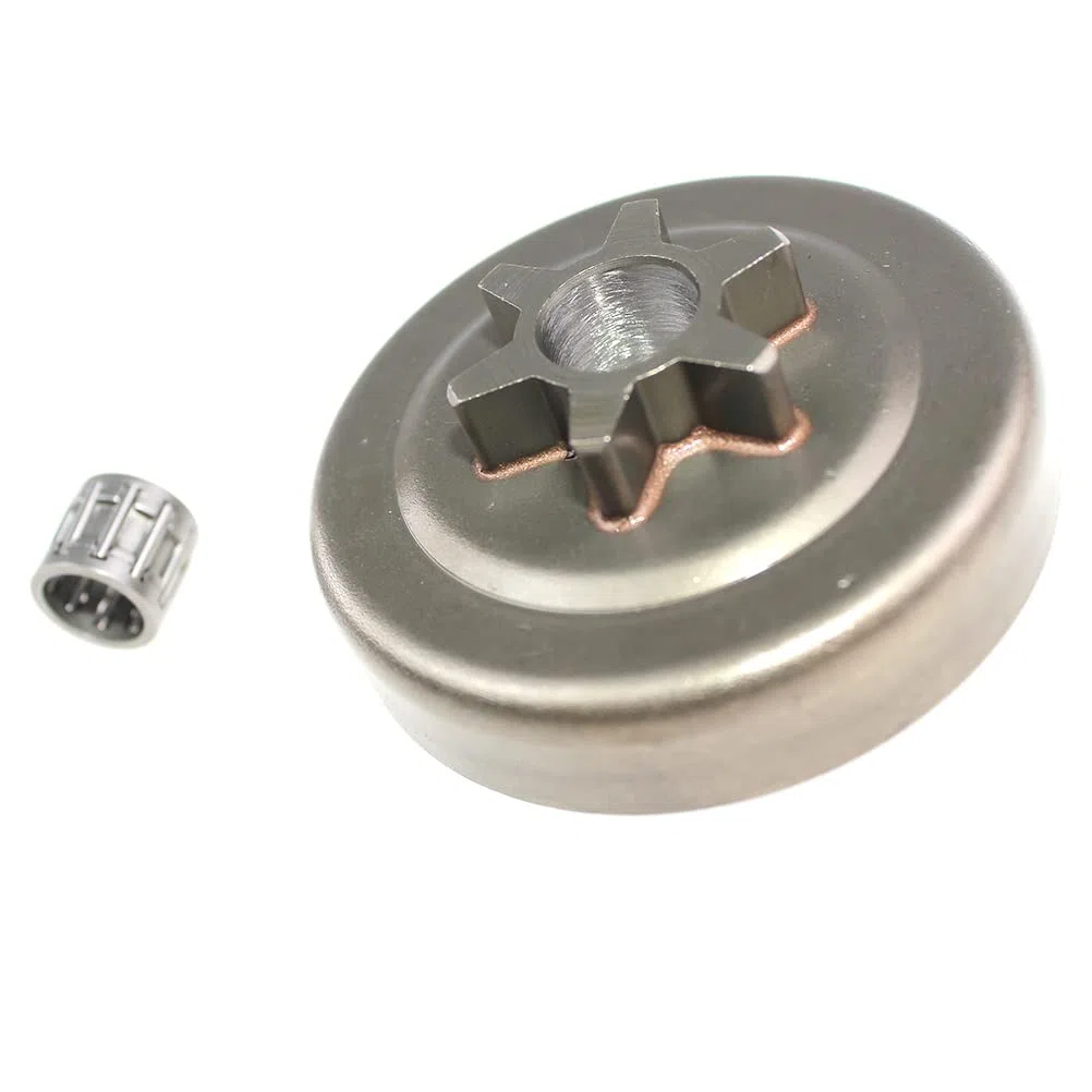 Piñón de cadena de tambor de embrague de 6 ranuras de 3/8 pulgadas para motosierra Echo Shindaiwa 17500539131 17500539132 17500539133