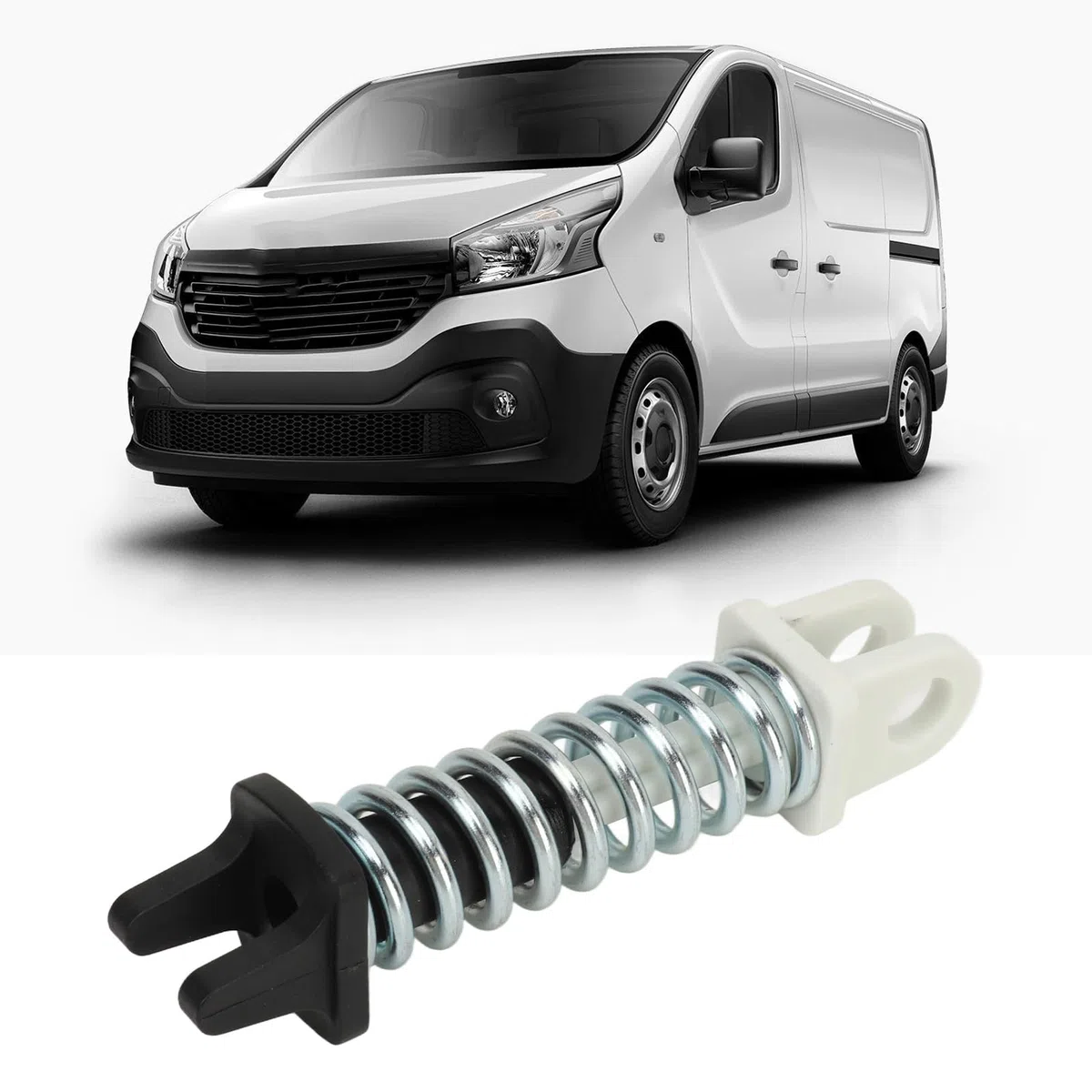 Resorte de Reparación del Pedal del Embrague, 77 01 208 109 Resorte de Asistencia del Pedal del Embrague de Retorno Resorte de Soporte Repuesto para Opel Vivaro A 2002 Al 2015