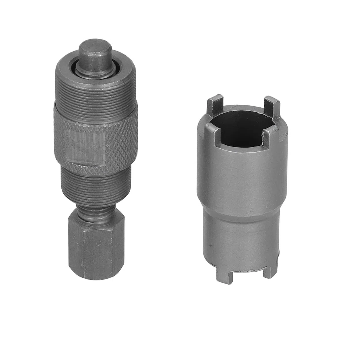 Kit de extractor de volante magnético de 2 piezas, 24 mm 27 mm y herramienta de llave de tuerca de bloqueo de embrague de 20 mm 24 mm para GY6 50CC 125CC 150CC