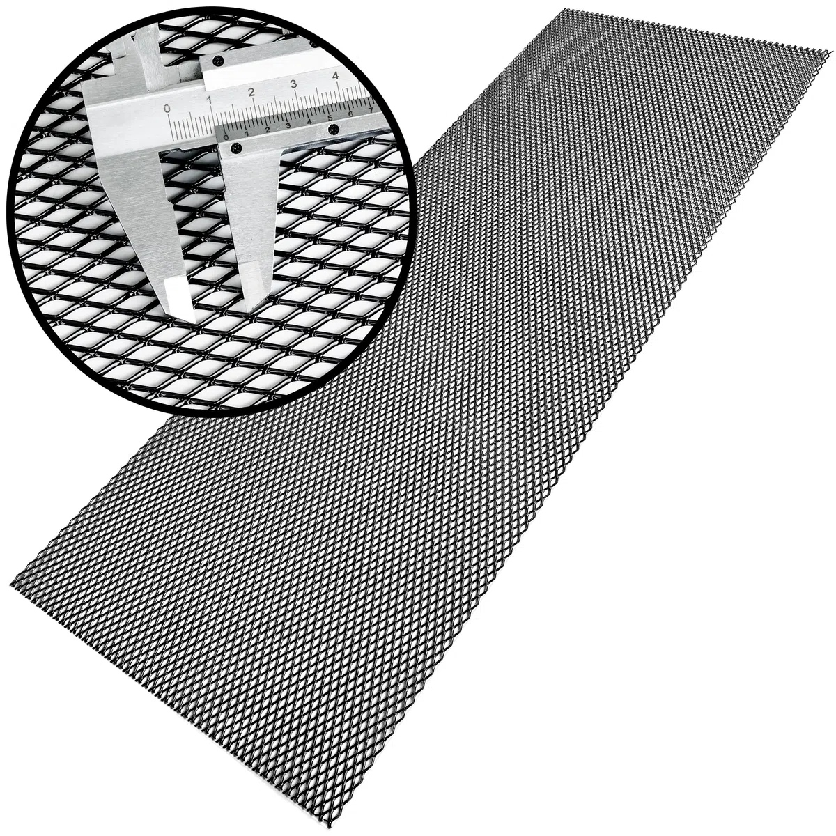 Renngitter - Rejilla de metal expandido (aluminio, 100 x 33 cm)
