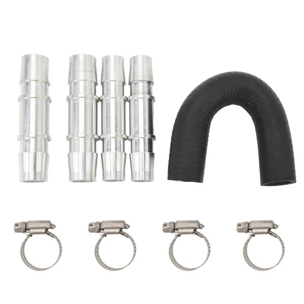 Alide Kit de derivación del núcleo del calentador del motor con conector de manguera de 5/8" a 3/4", aluminio 626-001, compatible con la mayoría de las mangueras de calentador comunes.