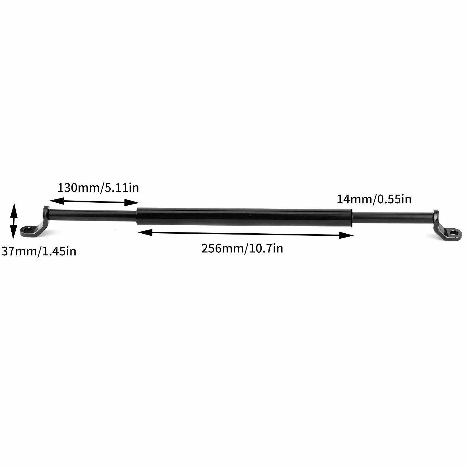 KIMISS Barra de equilibrio de aleación de aluminio CNC para moto, refuerzo extensible de manillar, accesorio para crossbar, compatible con múltiples modelos