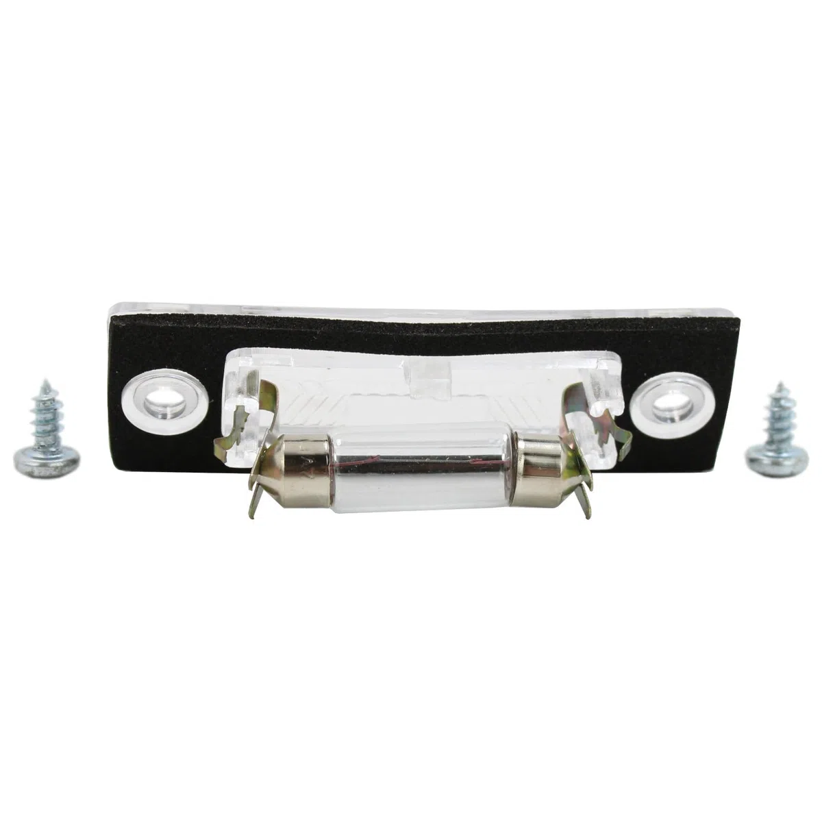 2x Lente de Lámpara de Luz para Matrícula Trasera, Bombilla para Volkswagen VW Passat Caddy T5 Transporter Multivan Touran Skoda Superb 3B5943021E 3B5943021 3B5943021A 3B5998026