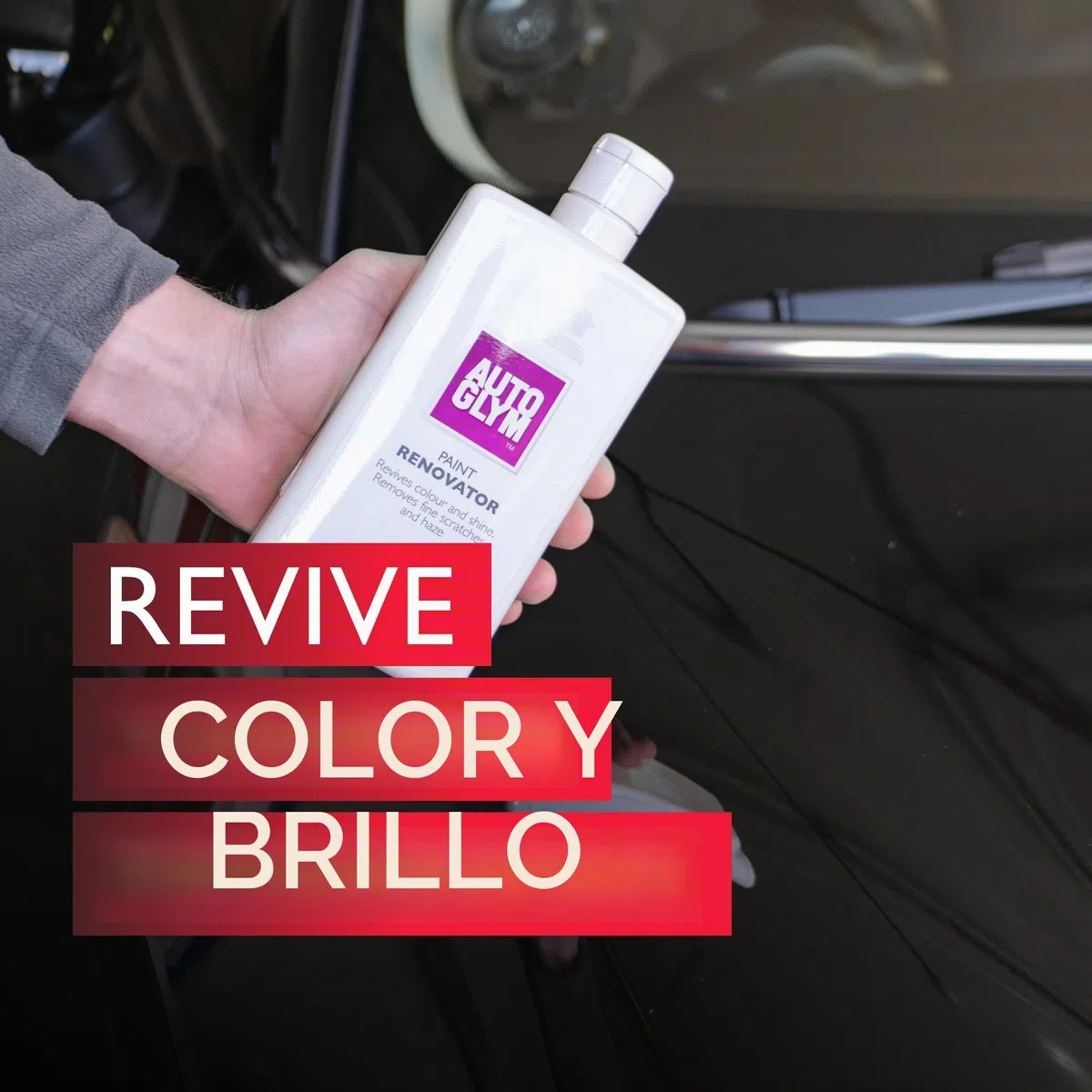 Autoglym Renovador de Pintura de 500 ml, restaurador de Pintura para Coche, Revive el Color y el Brillo, Elimina arañazos Finos y Niebla, fórmula sin Silicona