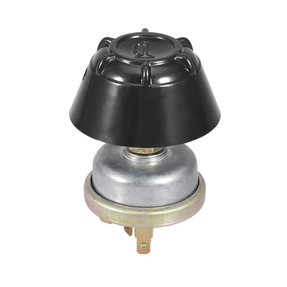 KIMISS Interruptor de botón de bocina de Luces Tractor-Duokon Horn Switch, 12V Nuevo a Prueba de Herrumbre y Metal Resistente al Agua Luz/Horn Switch Horn Button Push Switch