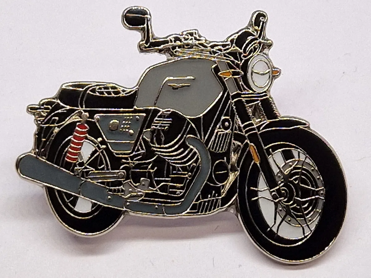 Pin para Moto Guzzi V-7 Motocicleta, Alfiler pasador escudo broche