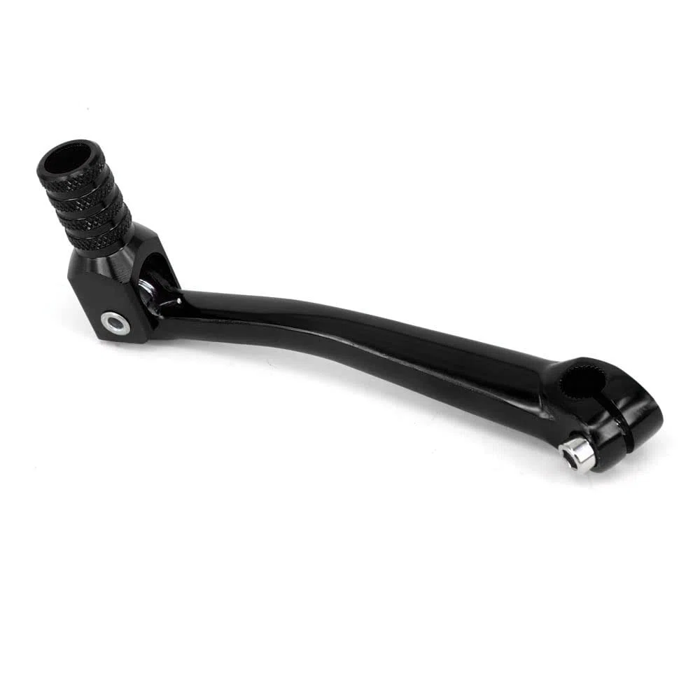 JFG RACING Palanca de cambios de motocicleta, palanca de cambios plegable de aluminio CNC para CRF 50 70 XR50 TTR50 110CC 125CC 140CC 150CC 160CC Dirt Pit Bike ATV - Negro