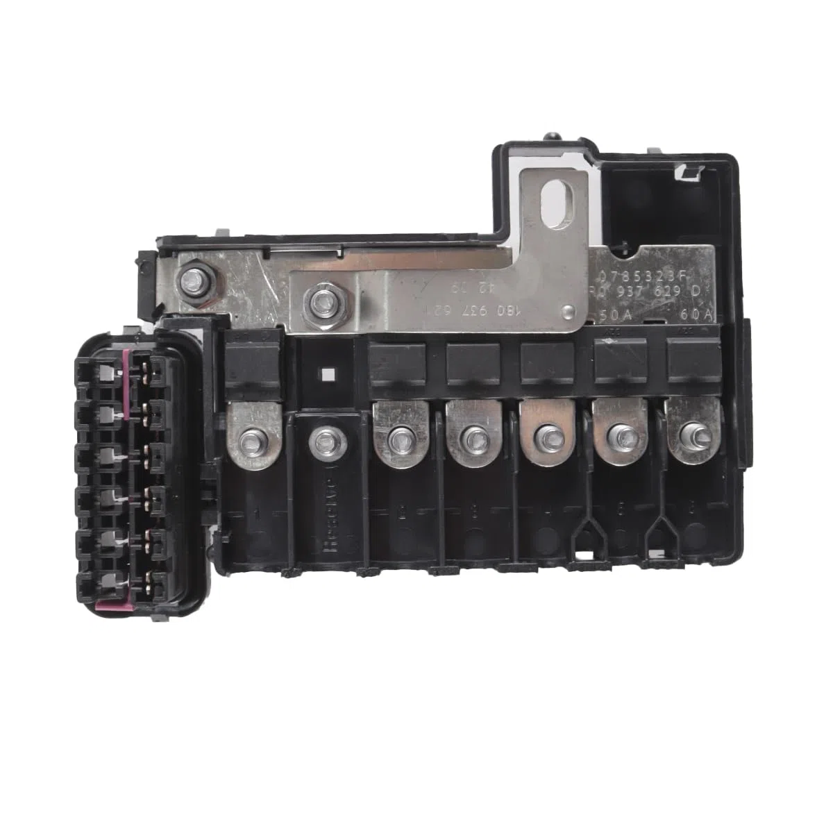 Caja de fusibles para batería de Coche 180937550A, Soporte de Bloque de terminales de batería, Accesorios 6R0937621 para VW Jetta MK6 Polo Santana