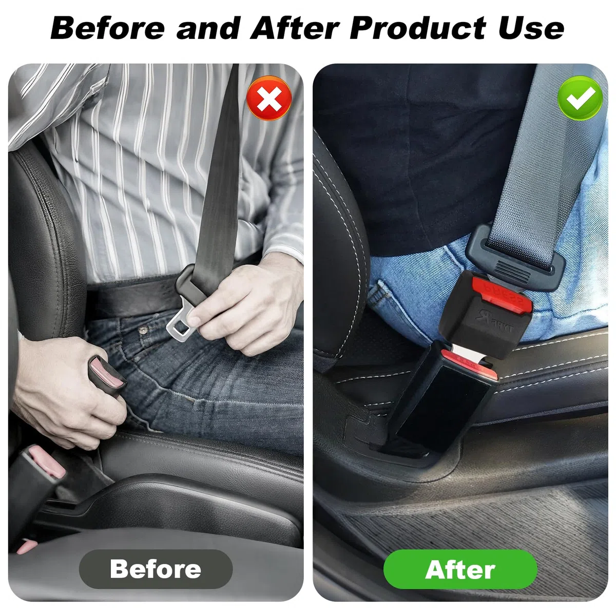 2 Piezas Interior de accesorios para automóvil 8.7CM， Adecuado para Piezas de Repuesto de la Mayoría de las Piezas de Coche