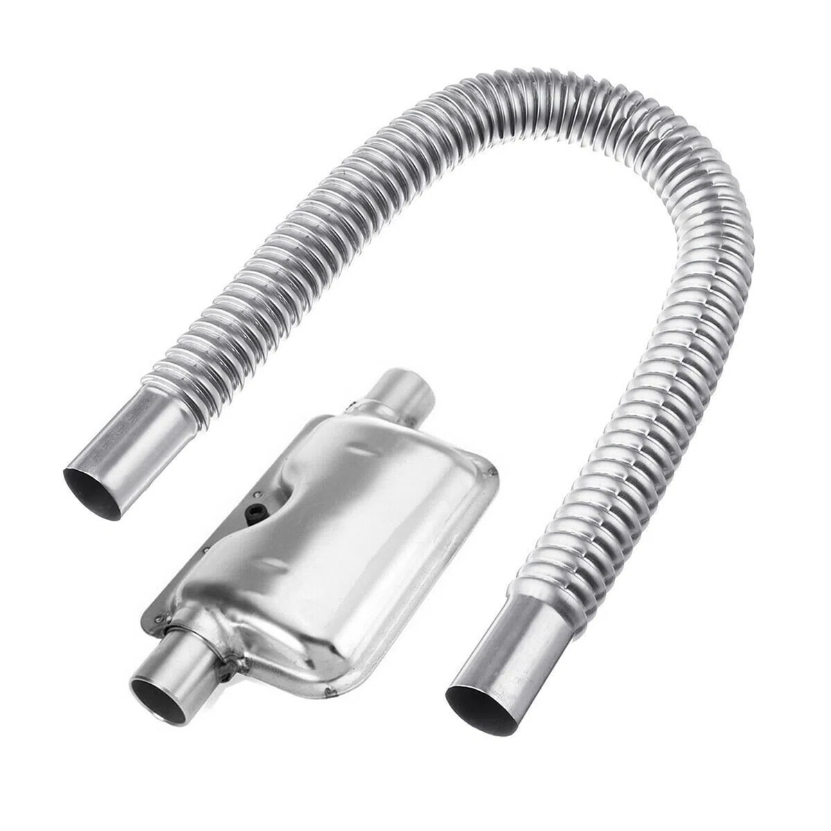 Kit de reparación de calefacción diesel tubo de escape de 60 cm + silenciador de escape de 24 mm + juego de filtros de aire de 25 mm para calefacción diésel de aire de repuesto