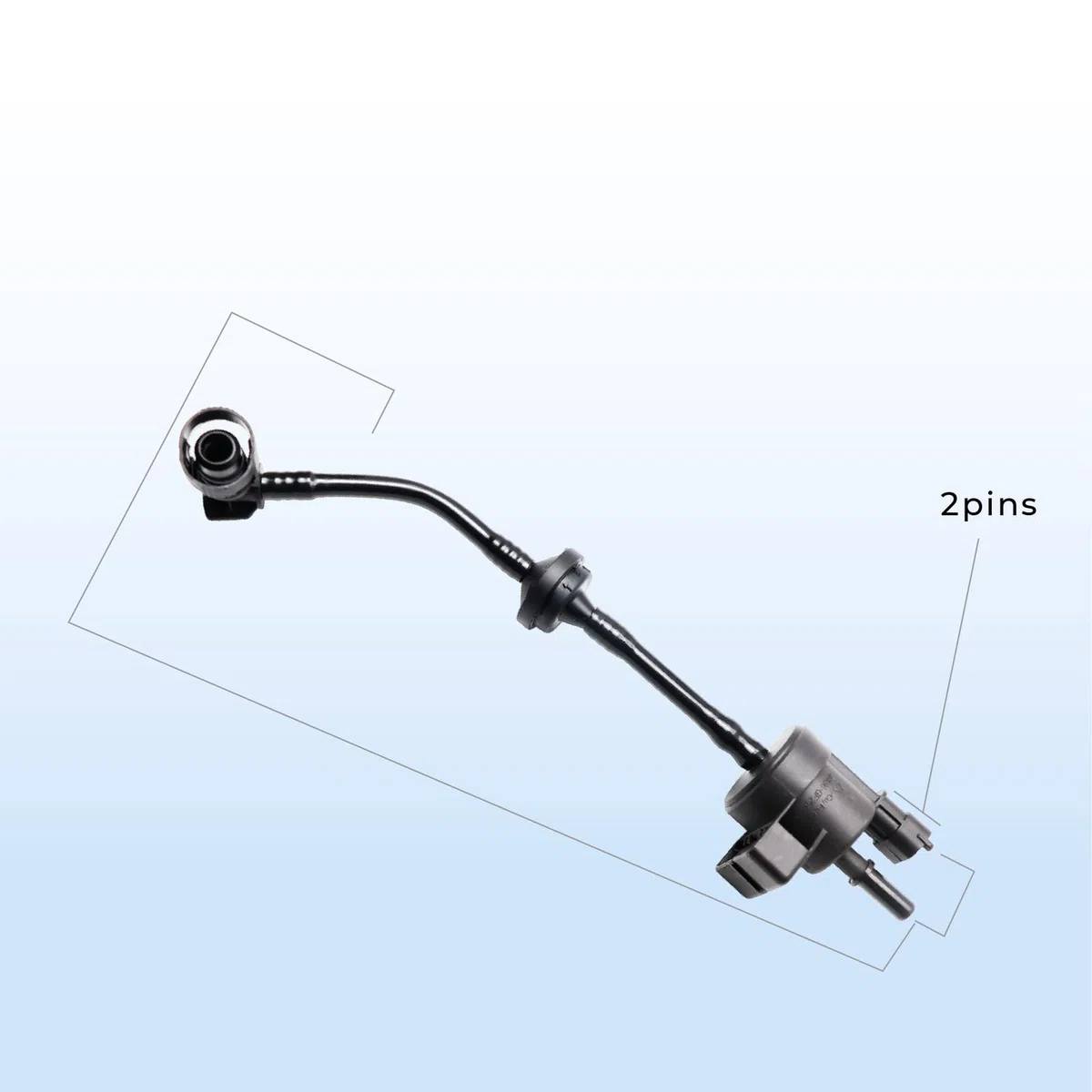 Válvula Magnética para Válvula Purga Combustible Válvula Ventilación Tanque Vapor Repuesto con Opel Astra J Corsa D, E, Insignia, Meriva B, Mokka, Zafira C 55576730 55576071