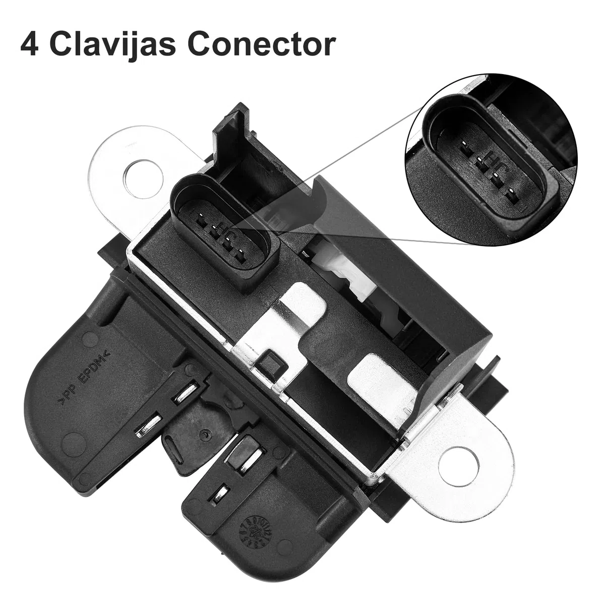 Cerradura Maletero Coche Compatible con Golf 5 Golf 6 Golf 7 Passat B6 B7 Touran Tiguan Beetle, Cerradura Puerta Trasera Trasero 5G6827505, 5G6827505 9B9, 5G68275059B9, 5G6827505A, 5G6827505B